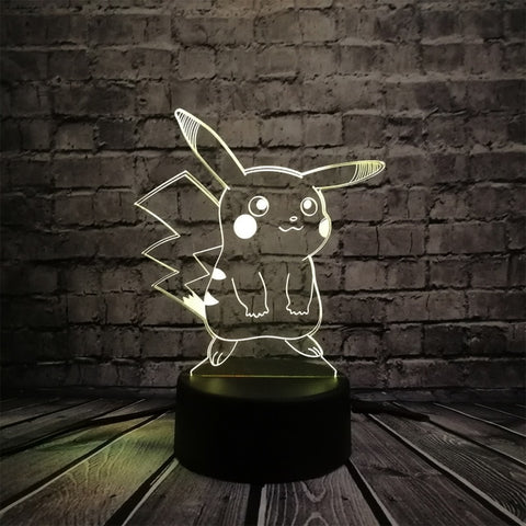 Action Figure 3D Lamp