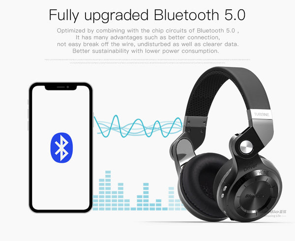 T2S Bluetooth Stereo Headphones